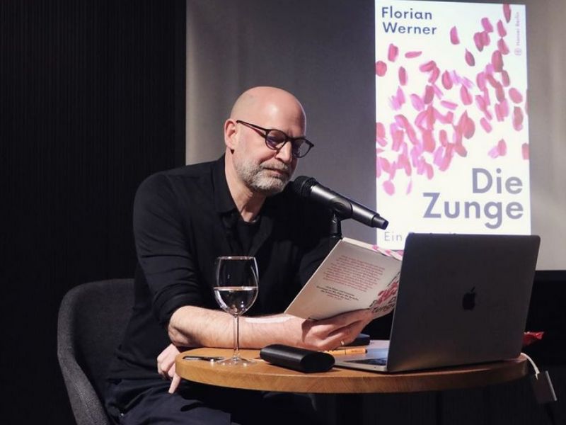 Florian Werner im Literaturforum.