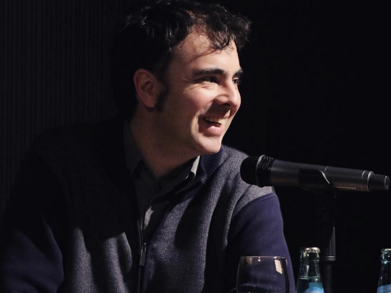 Mario Martín Gijón im Literaturforum.