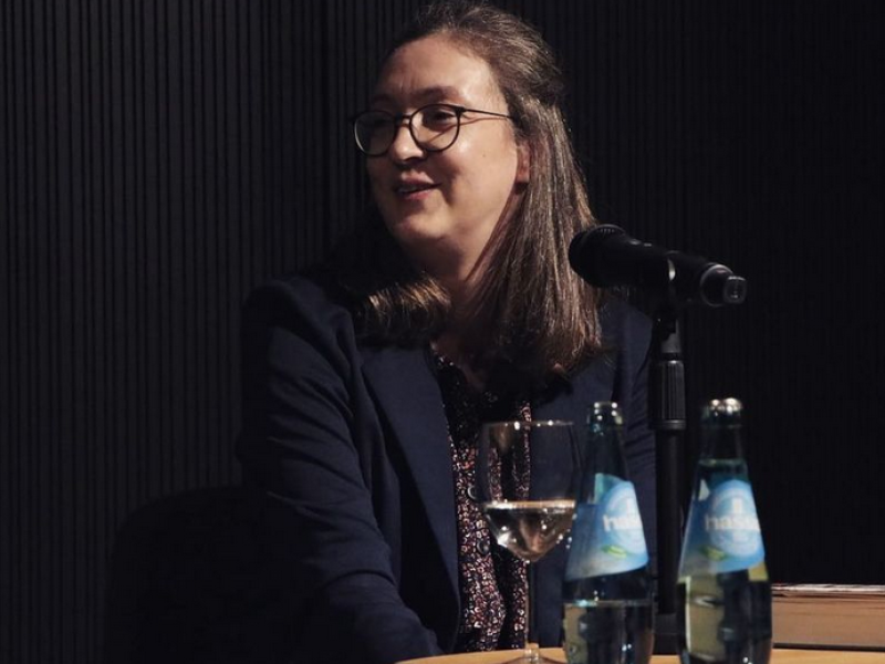 Inger-Maria Mahlke im Literaturforum.