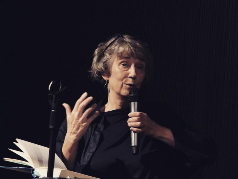 Olga Martynova im Gespräch.