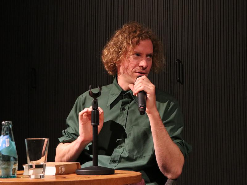 Roman Ehrlich im Literaturforum