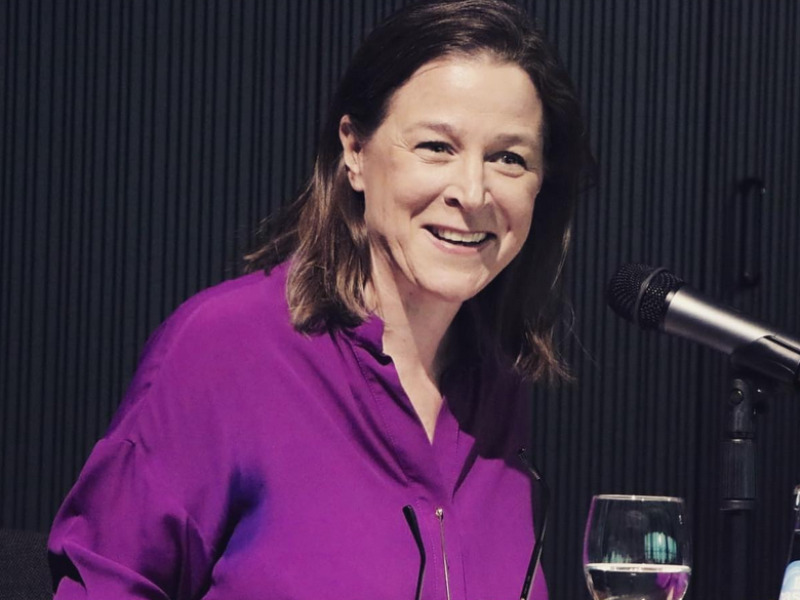 Annika Reich im Literaturforum.