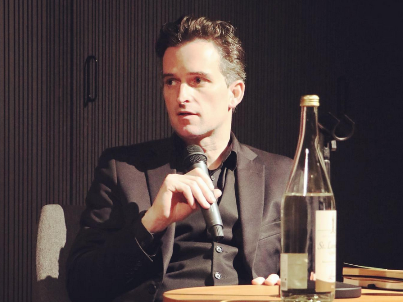 Reinhard Kaiser-Mühlecker im Literaturforum.