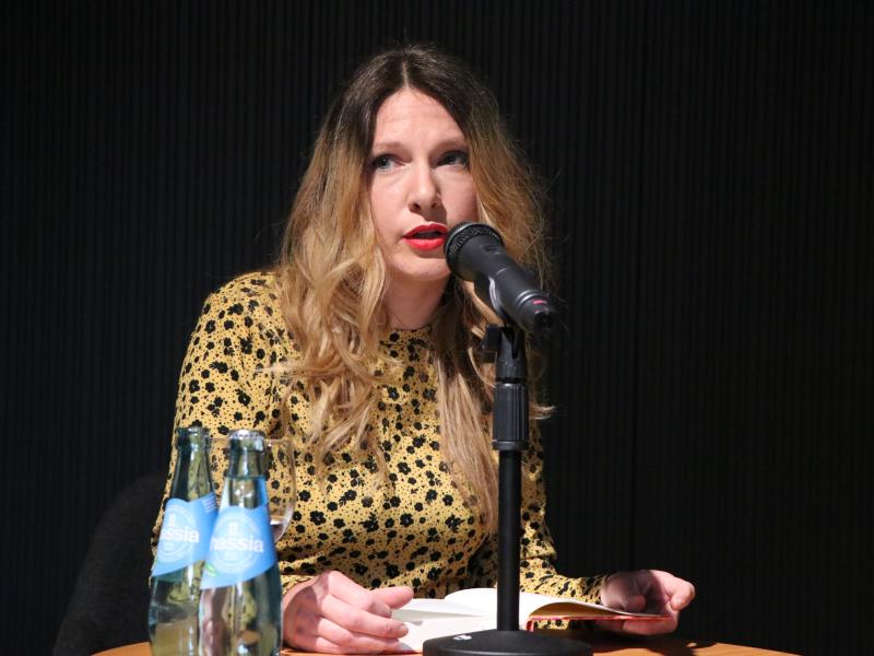 Marlen Hobrack im Literaturforum