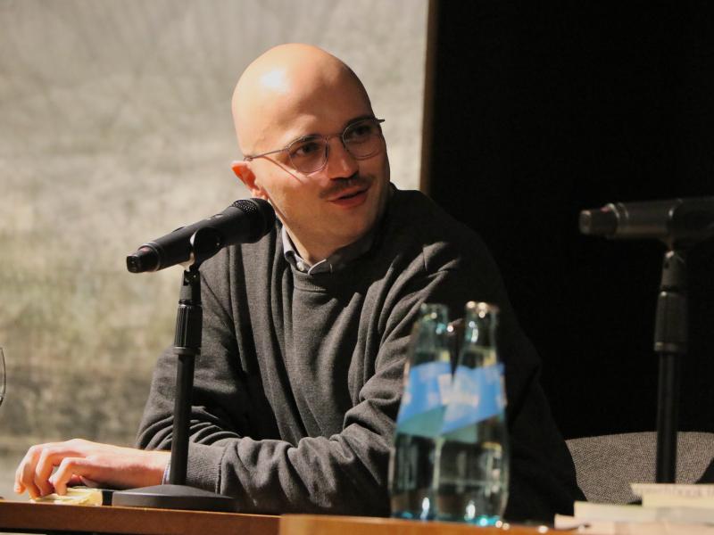 Alexander Schnickmann im Literaturforum