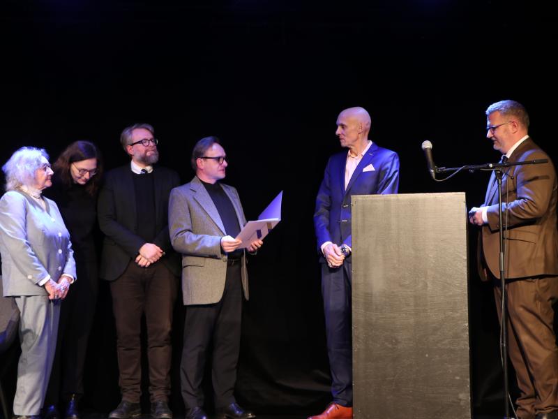 Preisverleihung an Michael Lentz