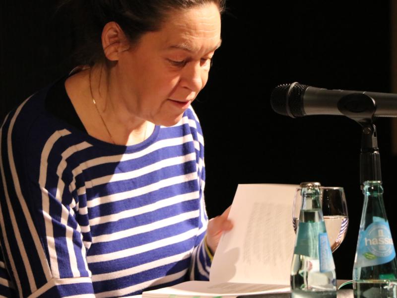Monika Rinck liest im Literaturforum
