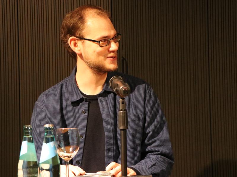 Daniel Jurjew im Literaturforum