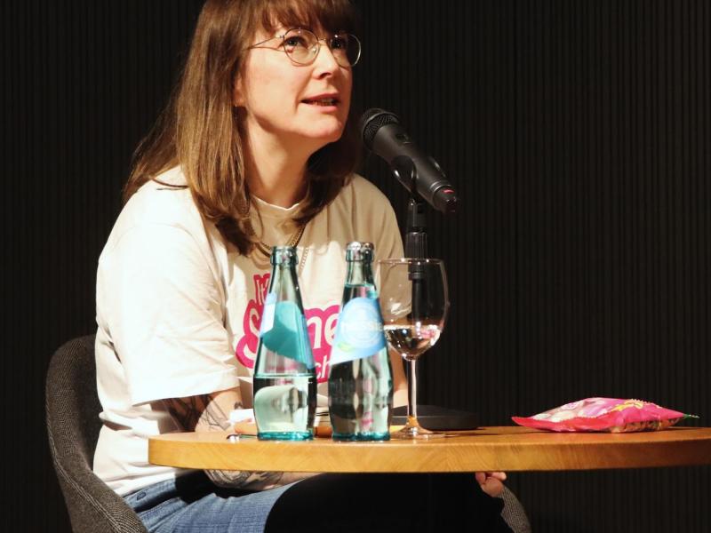 Annika Büsing im Literaturforum