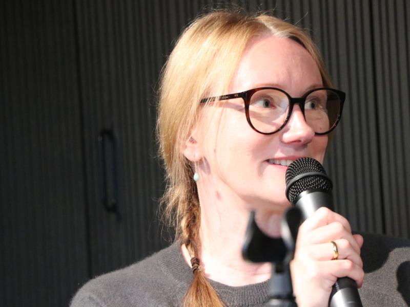 Kristine Bilkau im Literaturforum