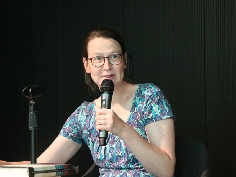 Frederike Felcht im Literaturforum