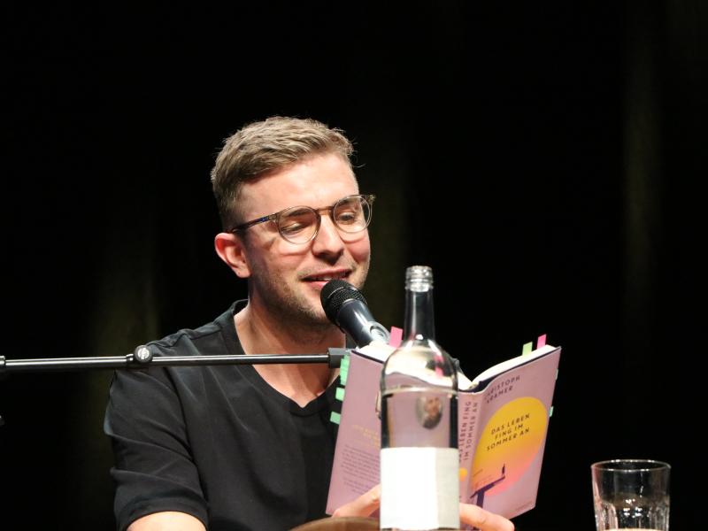 Christoph Kramer im Literaturforum