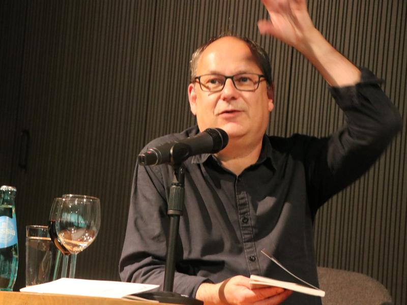 Andreas Hutt im Literaturforum