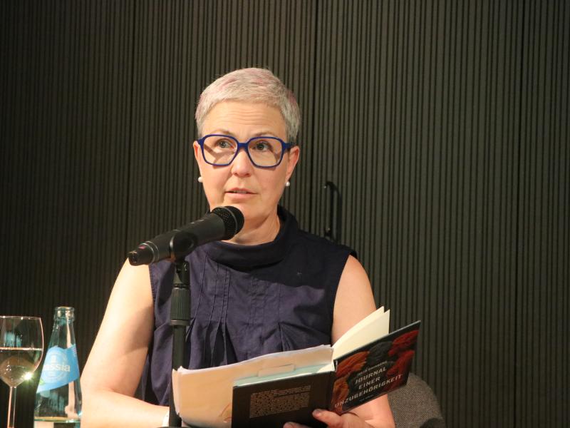 Julia Grinberg im Literaturforum