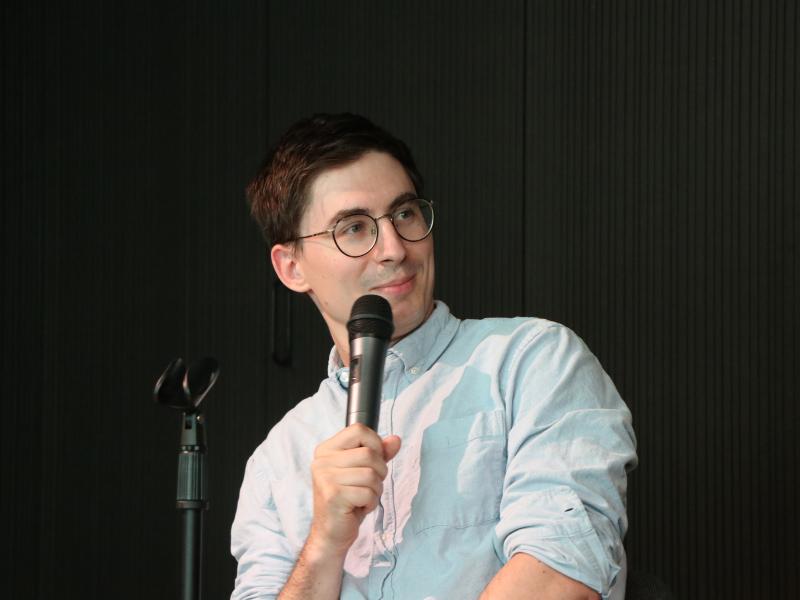 Juan S. Guse im Literaturforum