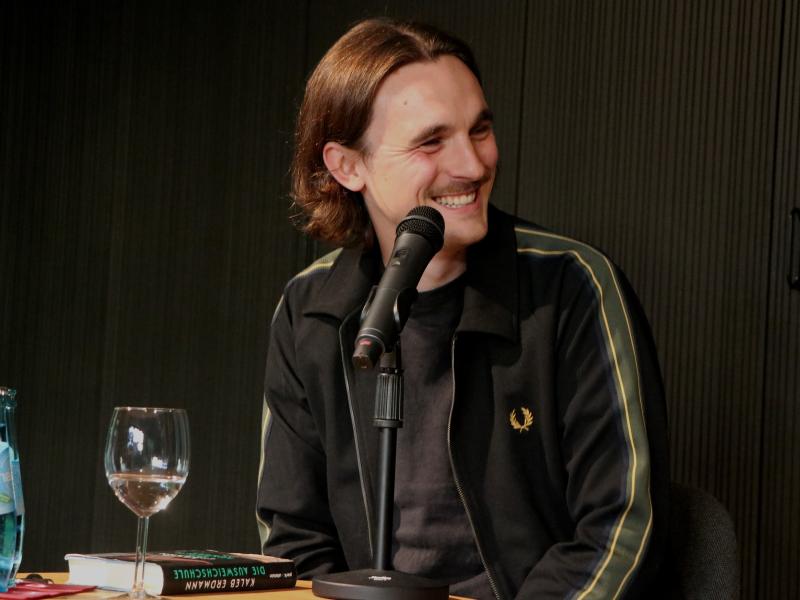 Kaleb Erdmann im Literaturforum