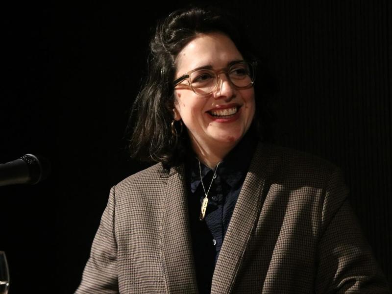 Verena Güntner im Literaturforum