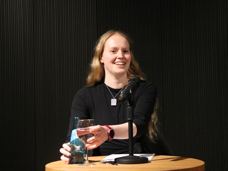 Marcella Melien im Literaturforum