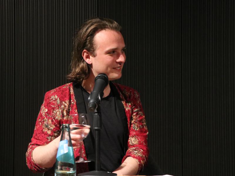 Mathis Kießling im Literaturforum