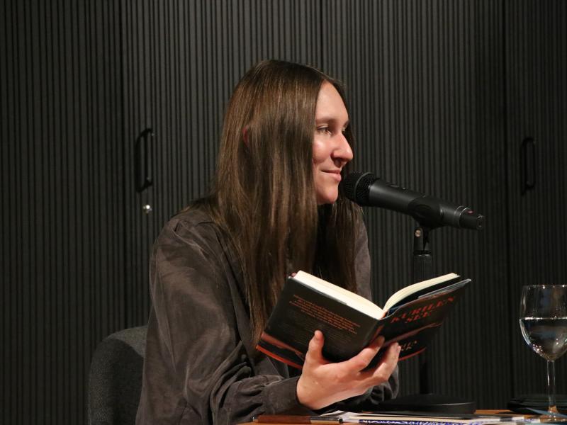 Sophia Klink liest im Literaturforum aus »Kurilensee«