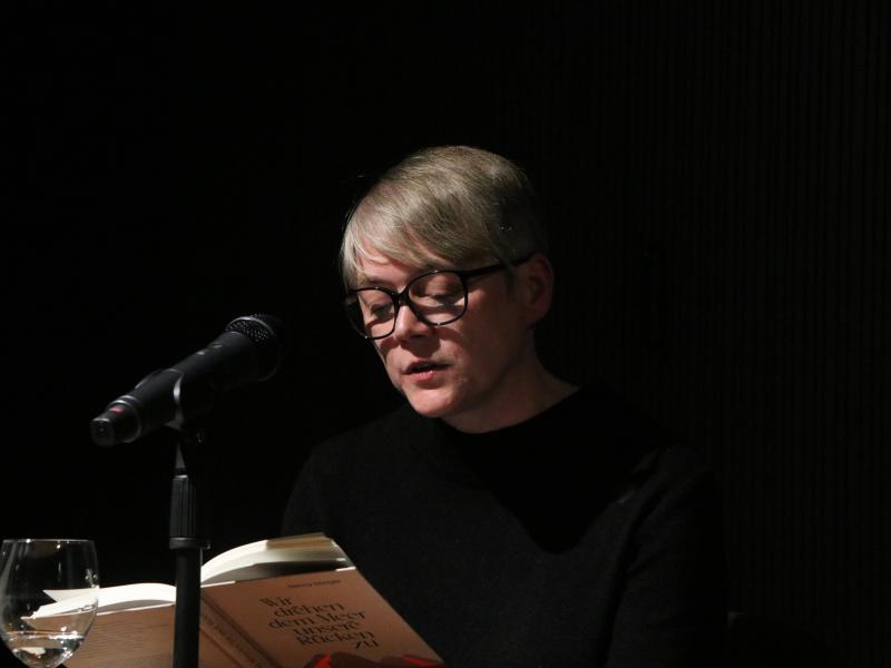 Nancy Hünger liest im Literaturforum