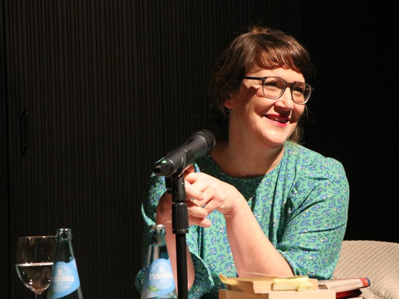 Moderatorin Carolin Callies