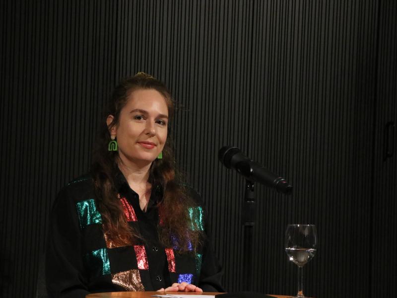 Judith Keller im Hessischen Literaturforum