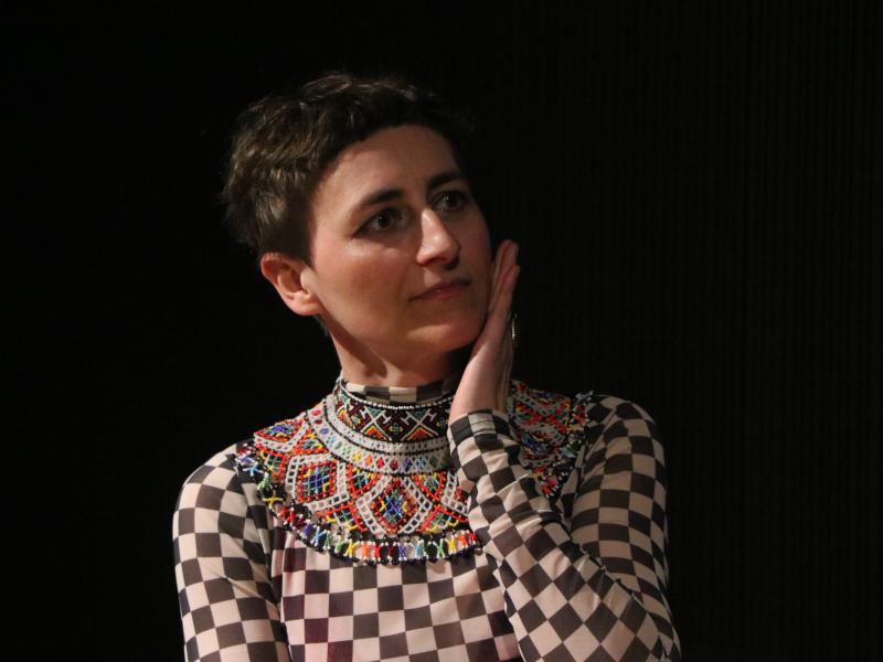 Ulikre Almut Sandig im Literaturforum