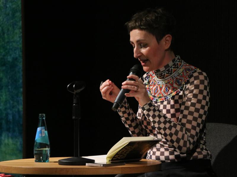 Ulikre Almut Sandig liest im Literaturforum