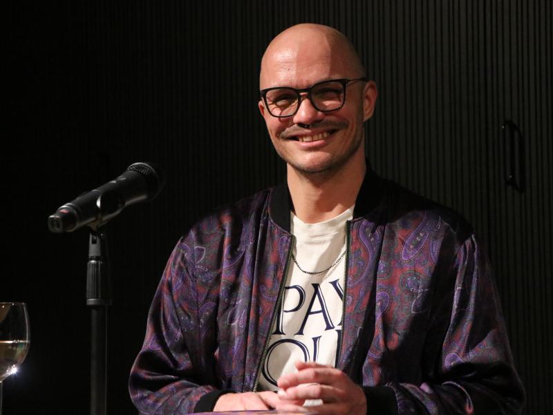 Daniel Stähr im Hessischen Literaturforum