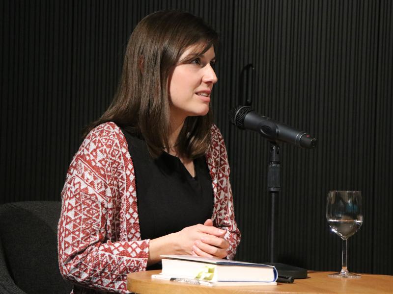 Nadine Schneider im Literaturforum