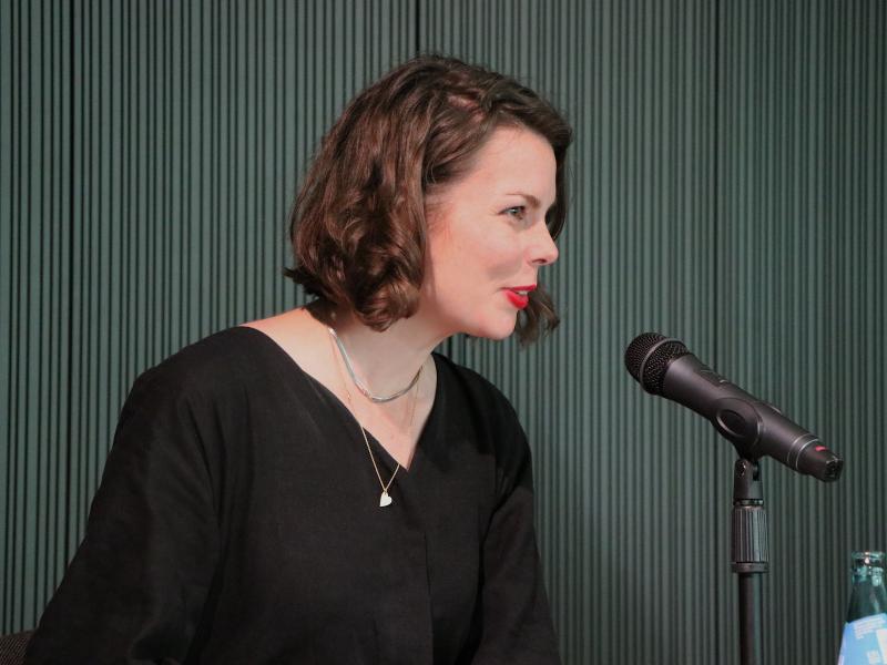 Laura Kind im Hessischen Literaturforum