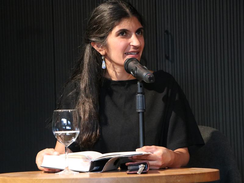 Shida Bazyar im Literaturforum