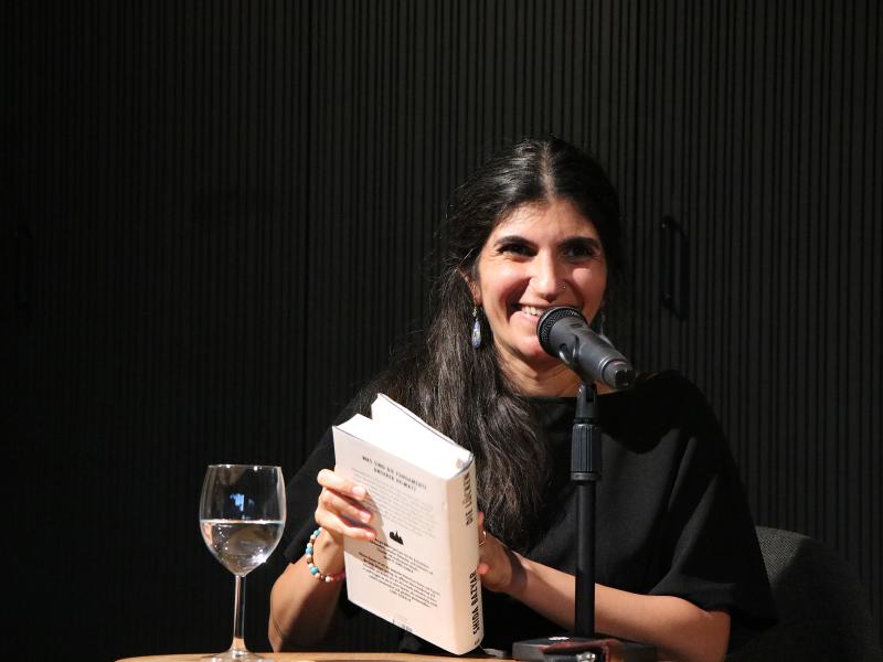 Shida Bazyar im Literaturforum 2