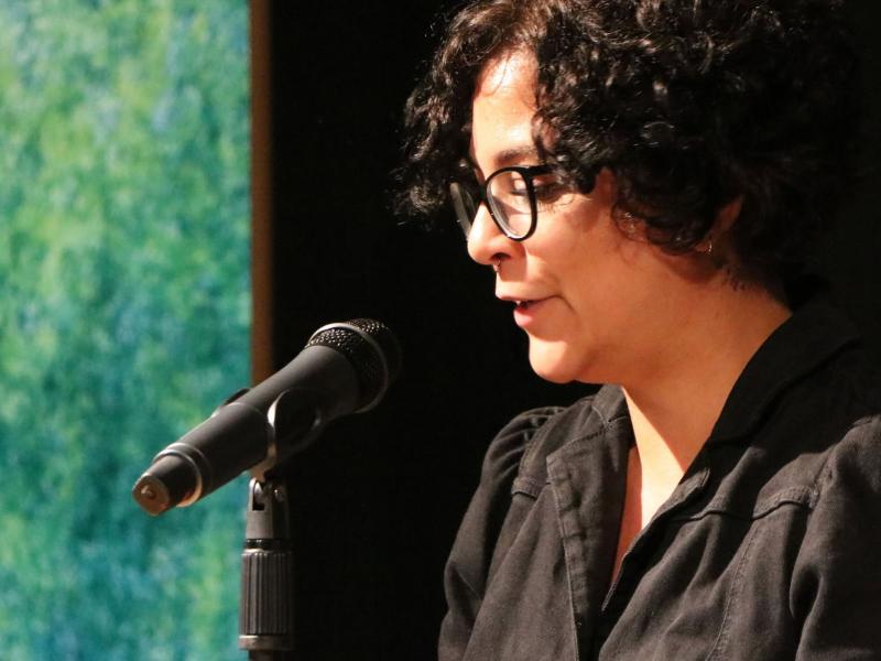 Isabella Caldart liest aus "Die Stadt, die sie schrieben"