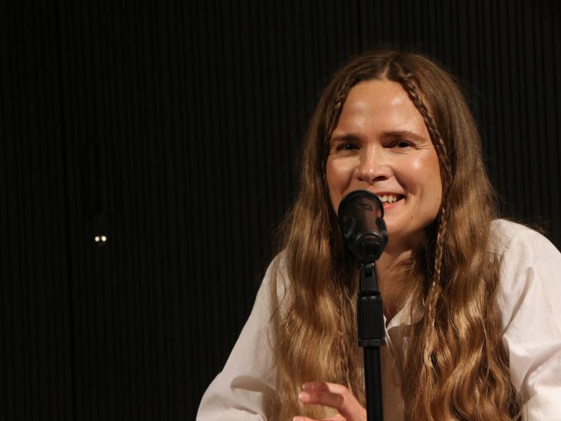 Valeria Gordeev im Literaturforum 